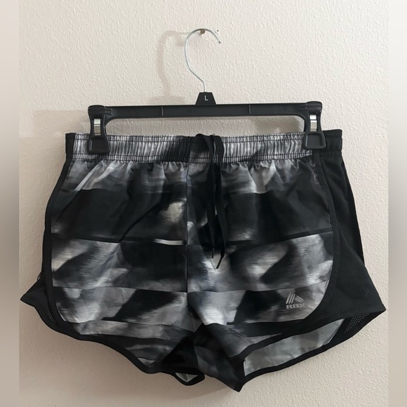 5/$15 MUST BUNDLE RBX Women's Black and Gray Athletic Shorts - Picture 3 of 6